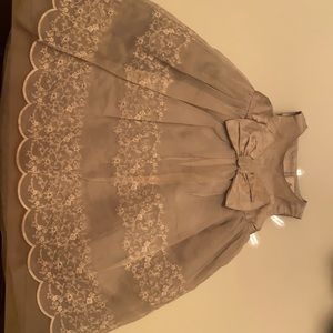 Gray formal dress